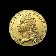 George II guinea obverse