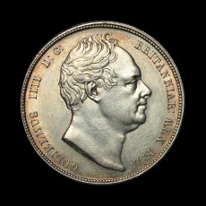William IV halfcrown obverse