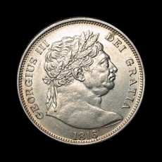 George III halfcrown obverse