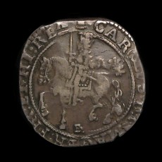 Charles I halfcrown obverse