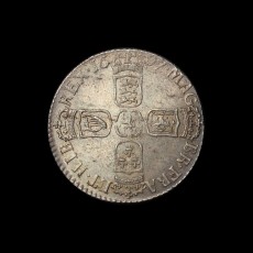 William III sixpence reverse