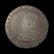 Elizabeth I halfcrown obverse