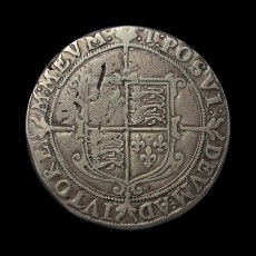 Elizabeth I halfcrown reverse