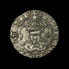 Henry VII groat obverse