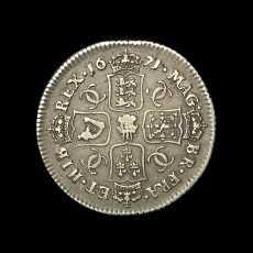 Charles II shilling reverse