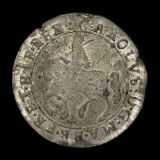 Charles I halfcrown obverse
