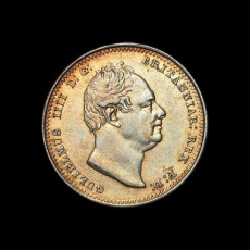 William IV shilling obverse