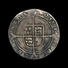 Edward VI sixpence reverse