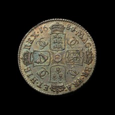 Charles II shilling reverse