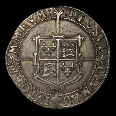 Elizabeth I crown reverse