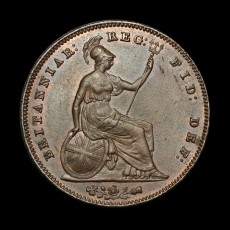 1854 penny reverse