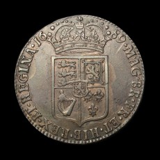 William and Mary halfcrown reverse
