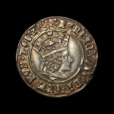Henry VII groat obverse