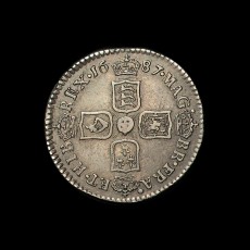 James II sixpence reverse