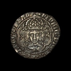 Henry VII groat obverse