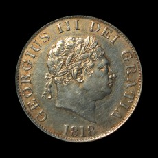 1817 halfcrown obverse