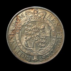1817 halfcrown reverse