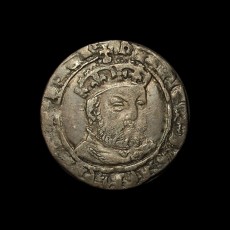 Henry VIII groat obverse