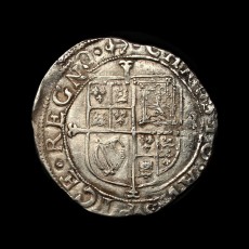 Charles I shilling reverse