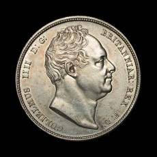 William IV halfcrown obverse