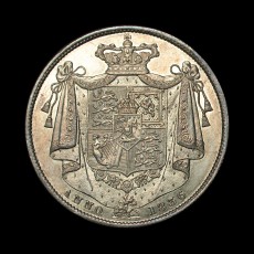 William IV halfcrown reverse