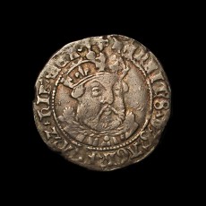 Henry VIII groat obverse