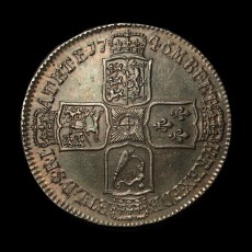 George II halfcrown reverse