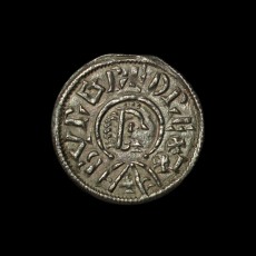 Burgred penny obverse