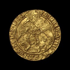 Henry VIII angel obverse