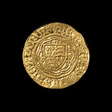 Henry VI quarter noble obverse