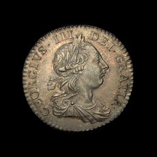 1763 shilling obverse