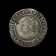 Elizabeth I sixpence obverse