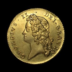 George II two guineas obverse