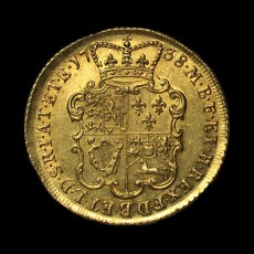 George II two guineas reverse