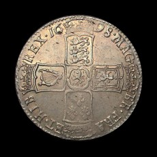 William III halfcrown reverse