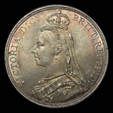 Victoria crown obverse