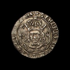 Henry VII groat obverse