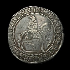 James I halfcrown obverse