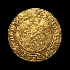 James I angel obverse