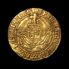 Henry VII angel reverse