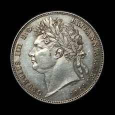 1821 halfcrown obverse