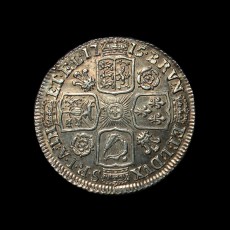 George I shilling reverse