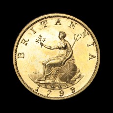 George III pattern halfpenny reverse