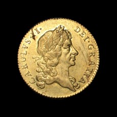 Charles II guinea obverse