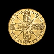 Charles II guinea reverse