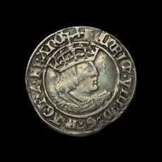 Henry VIII groat obverse