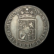 1689 halfcrown reverse