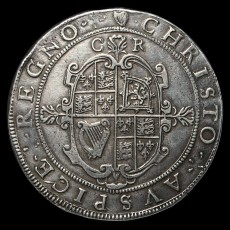 Charles I crown reverse