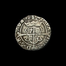 Henry VIII Irish halfgroat obverse