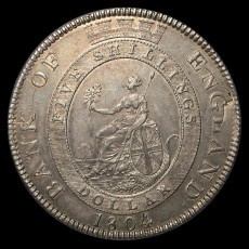 George III dollar reverse
